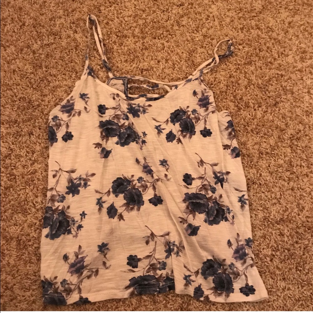 Forever 21 floral tank top